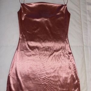 Silk/satin dress